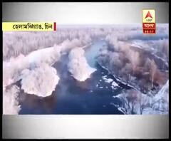 তাপমাত্রা মাইনাস ১৫-র নীচে, বরফে ঢেকেছে বিশ্ববিখ্যাত চিনের প্রাচীর