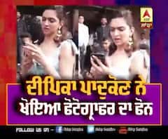  Deepika Padukone snatch Photographer Phone | Chaapak film Promotion 