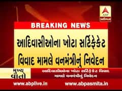 આદિવાસીઓના ખોટા સર્ટિફિકેટ વિવાદ મામલે વનમંત્રીએ શું આપ્યું નિવેદન, જુઓ વીડિયો