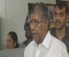 Chandrakant Patil on Ajit Pawar | फडणवीसांनी अजित पवारांवरील केसेस मागे घेतलेल्या नाहीत : चंद्रकांत पाटील | ABP MAJHA