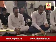 મુદ્દાની વાતઃ અમરેલીના રાજુલામાં ખેડૂતો સાથે અમરીશ ડેરે ટાઢો રોટલો ખાઇ નોંધાવ્યો વિરોધ, જુઓ ખાસ અહેવાલ