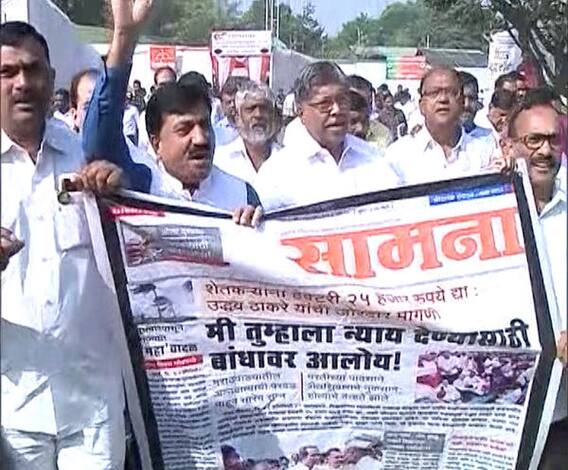 Nagpur Winter Session | अधिवेशनाच्या सलग चौथ्या दिवशी भाजपचं आंदोलन | ABP Majha