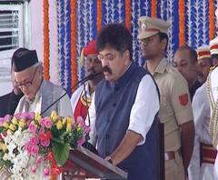 Cabinet Expansion | मी शपथ घेतो की... | राष्ट्रवादीचे नेते जितेंद्र आव्हाड यांनी घेतली मंत्रीपदाची शपथ | ABP Majha