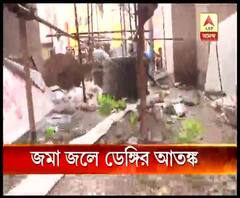 কলেজ স্ট্রিটে বর্ণপরিচয় মার্কেটের বেসমেন্টে জমা জল, জঞ্জাল; মশাবাহিত রোগের আতঙ্ক