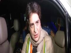 High-voltage drama as Priyanka Gandhi holds satyagraha in UP