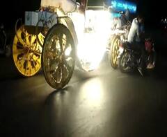 Horse Cart Accident | घोडागाडीवर नियंत्रण मिळवताना अपघात, मालक जखमी | पुणे | ABP Majha