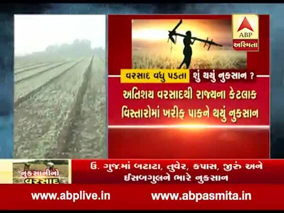 રાજકોટઃ કમોસમી વરસાદે ખેડૂતોના કયા-કયા પાક પર પાણી ફેરવી દીધુ, જાણો ખેડૂતોના મોઢે........