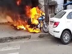 Lucknow: Protesters set ablaze police station against CAA