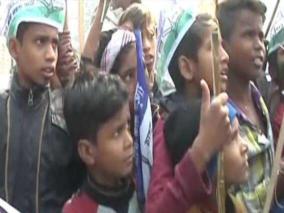 RJD के प्रदर्शन में शामिल बच्चे बोले- 'Lalu Yadav को छुड़ाने आए हैं'