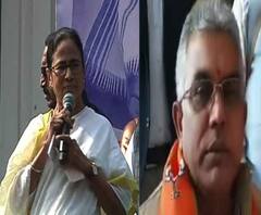 ধর্মের নামে দেশভাগ করতে চাইছে বিজেপি, অভিযোগ মমতার, পাল্টা দিলীপ