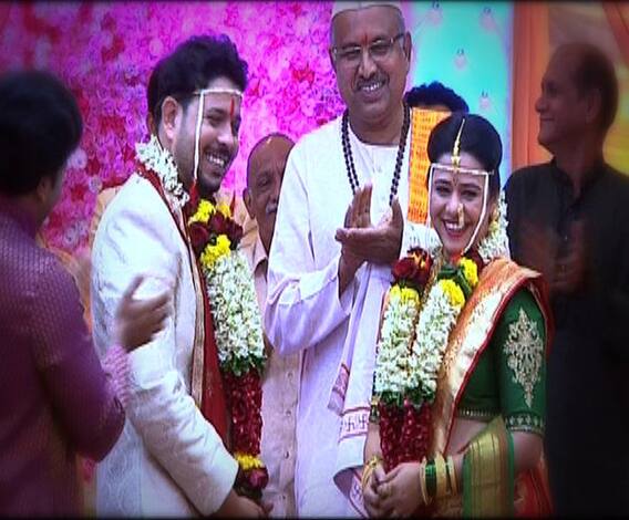 Majhya Navryachi Bayko | माझ्या नवऱ्याची बायको : राधिका WEDS सौमित्र! शुभविवाह विशेष | ढॅण्टॅढॅण | ABP Majha