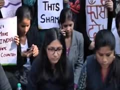 Women protesting at Jantar Mantar demand death penalty for rapist within 6 months