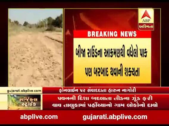 બનાસકાંઠાઃ વાવ તાલુકામાં ફરી તીડ જોવા મળતા ખેડૂતો ચિંતિત