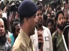 CAA protest: Bengaluru DCP's unique approach towards protester