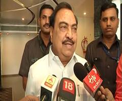 Eknath Khadse | पवारांना भेटल्याच्या निव्वळ अफवा, एकनाथ खडसेंची माहिती | ABP Majha 