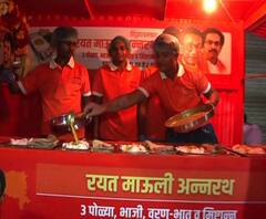 meal scheme I 10 रुपयांत जेवण शक्य; पुण्यातील शिवसैनिकाचा यशस्वी प्रयोग I एबीपी माझा