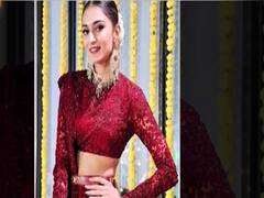 Erica Fernandes' Lehenga Looks Similar To Priyanka Chopra's Wedding Dress