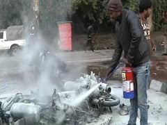 AAP's Amanatullah Khan spotted in protest at Shaheeh Bagh