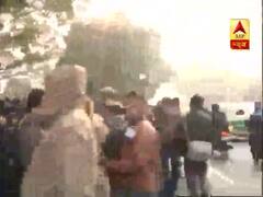 यूपी भवन के पास से लगभग 20 लोगों को पुलिस ने हिरासत में लिया, सुरक्षा के कड़े इंतजाम