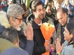 Amitabh Bachchan spotted in new look during his trip to Himachal with Ranbir Kapoor 