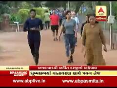 અમદાવાદ સહિત ગુજરાતમાં ઠંડીનો ચમકારો, નલિયામાં 8 ડિગ્રી તાપમાન નોંધાયું, જુઓ વીડિયો