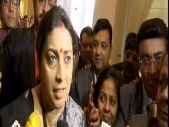 CAA Protest: State govts must take strict action: Smriti Irani