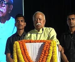 Mohan Bhagwat | गोसेवा केल्यानं अपराधी भाव कमी होतो : मोहन भागवत | ABP MAJHA