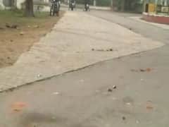 CAA protest: Remains of stone pelting tell story of stand-off in AMU