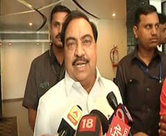 Khadse-Pawar Meet | एकनाथ खडसे-शरद पवार यांची अज्ञातस्थळी भेट : सूत्र | ABP Majha