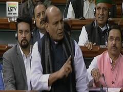 Rahul Gandhi के बयान पर लोकसभा में जमकर हंगामा, Rajnath Singh ने साधा निशाना