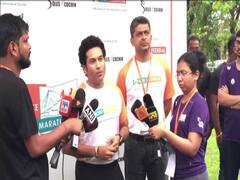 Sachin Tendulkar ने Kochi Marathon को किया प्रमोट, एथलीट्स का बढ़ाया जोश