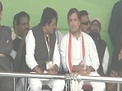 Congress' 'Bharat Bachao' rally: Rahul Gandhi reaches Ramlila Maidan in Delhi