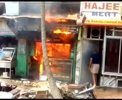 মোমিনপুরে খাবারের দোকানে আগুন, সিলিন্ডার ফেটেই ঘটনা, অনুমান পুলিশের