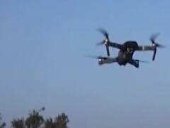 UP: Police keeping eye with drones, conduct flag march 