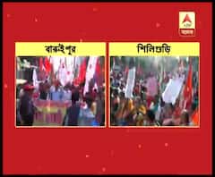 উত্তর থেকে দক্ষিণবঙ্গ - চলছে বামেদের পদযাত্রা, পা মিলিয়েছে কংগ্রেসও