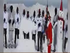 Army jawans celebrate Christmas in bone chilling winter | Matrubhoomi