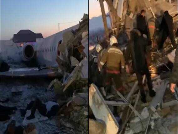 Kazakhstan: Plane with 100 people on board crashes in Almaty