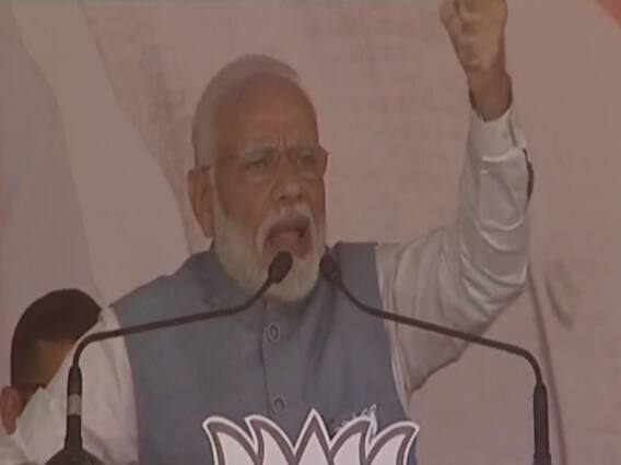 PM Modi की कांग्रेस को चुनौती- हिम्मत है तो 370 को दोबारा लागू और तीन तलाक कानून को रद्द करे | Full Speech