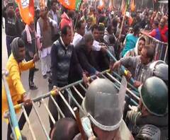 দক্ষিণ দিনাজপুরের বুনিয়াদপুরে সংশোধিত নাগরিকত্ব আইনে সমর্থনে বিজেপির মিছিল ঘিরে উত্তেজনা