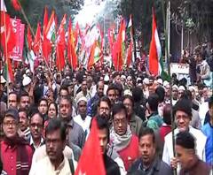 জাতীয় নাগরিক পঞ্জি ও সংশোধিত নাগরিকত্ব আইনের প্রতিবাদে পথে বাম-কংগ্রেস, নৈহাটিতে সরব মমতা