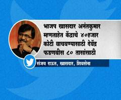 Sanjay Raut | हा महाराष्ट्राशी विश्वासघात, भाजप खासदार हेगडेंच्या दाव्यावर संजय राऊतांच ट्वीट | ABP Majha 