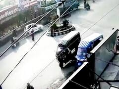 Uttarakhand: CCTV captures a horrific road accident