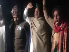 Sugarcane farmers stage protest in Lucknow against pending dues