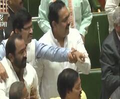 Mumbai | नागपूर अधिवेशनाच्या दुसऱ्या दिवशी शिवसेना भाजप आमदारांमध्ये जुंपली, विधानसभेचं कामकाज दीड तासांत आटोपलं | ABP Majha