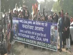 यूपी भवन के पास विरोध करने पहुंचे जामिया के छात्र, कुछ लोगों को हिरासत में लिया गया