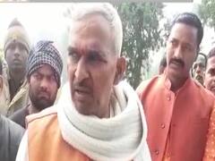 Surendra Singh uproots the road that failed to meet standards