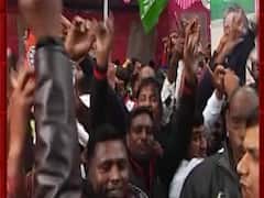 Jharkhand: Supporters celebrate as Saryu Rai leads by 3000 votes 