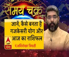  जानें, कैसे बनता है गजकेसरी योग और आज का राशिफल| SamayChakra 