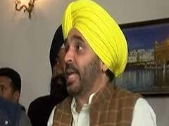 AAP MP Bhagwant Mann's verbal spat with journalist