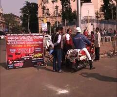 Reporter Stories: কলকাতায় লং মার্চের সমাবেশের মঞ্চ তৈরীতে বাধা পুলিশের